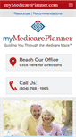 Mobile Screenshot of mymedicareplanner.com
